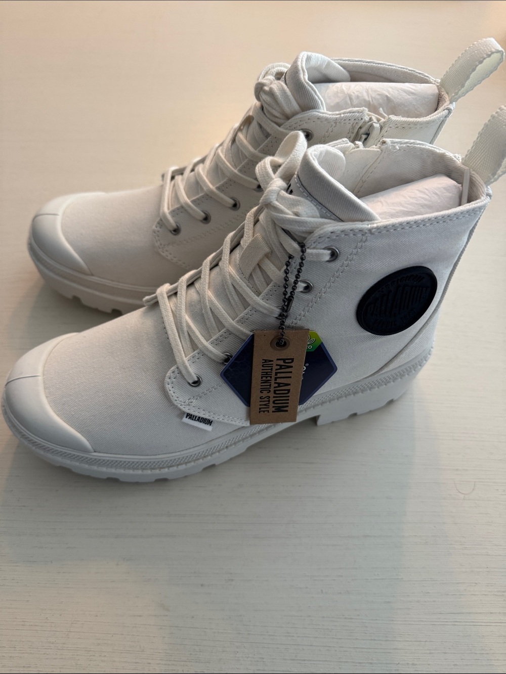 Palladium New with Tags women’s boots-size 8. Never been worn!